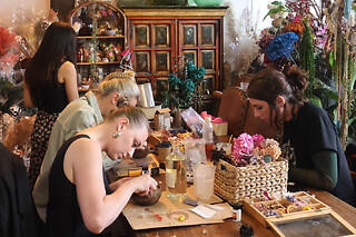 Atelier création de Bougies florales à Paris 2ème