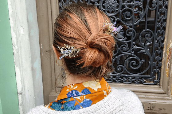Atelier bijoux floraux à Paris 20ème