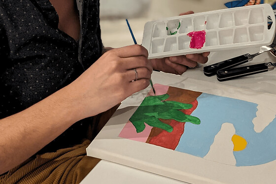 Atelier apéro artistique à Paris 20ème - Mosaïque