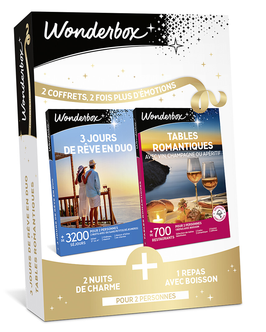 3 jours de rêve + Tables romantiques