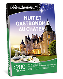 Nuit et gastronomie au château
