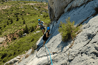 Via Ferrata Sainte-Victoire à Aix-en-Provence (13)