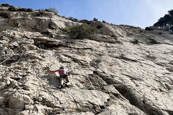 Initiation Escalade dans les Calanques de Marseille (13)