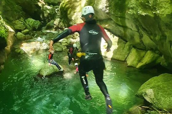 Canyoning Furon intégral à Sassenage (38)