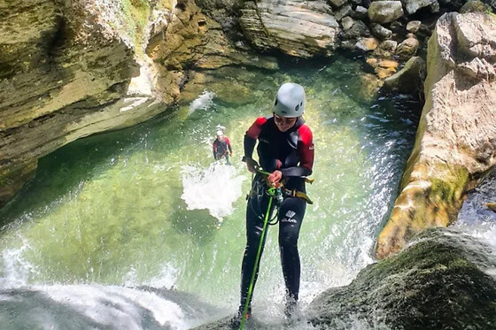 Canyoning Furon intégral à Sassenage (38)