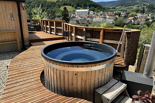 Bain nordique privatif en groupe à Orbey (68)