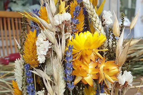Atelier bouquet de fleurs séchées à Jouy-en-Josas (78)