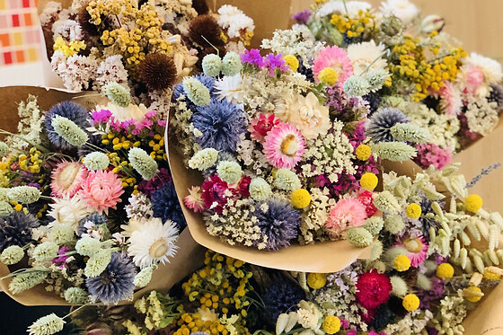 Atelier bouquet sec dans une ferme près de Lyon (69)
