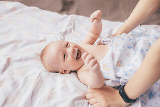 Atelier massage bébé à Angers (49)