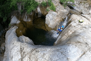 Canyoning au canyon de Tines (30)