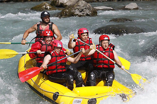 Rafting à Châteauroux-les-Alpes : descente de la Durance