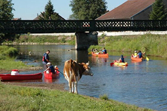 Descente en canoë-kayak à Villersexel (70) - Parcours 25 km - Kayak 2 places