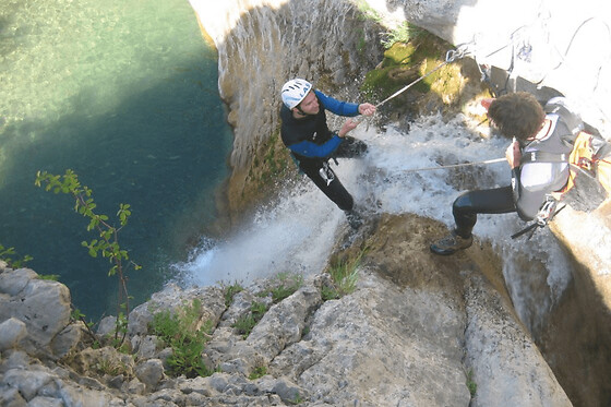 Canyoning à Ancelle près de Gap (05)