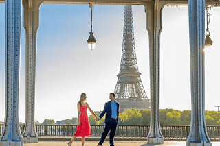 Shooting photo à la Tour Eiffel  - Shooting quatuor