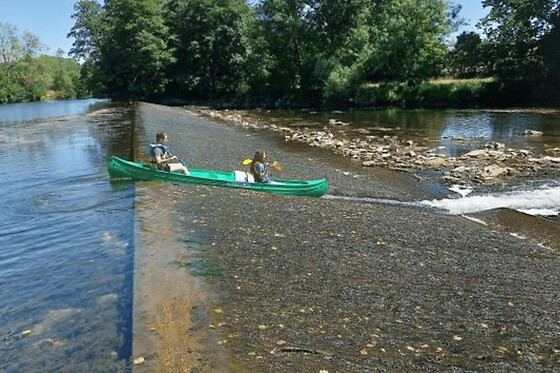 Descente en canoë-kayak à Montbozon (70) - Parcours 17 km - Canoë 2/3 places