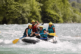 Mini-raft, journée complète sur le Gave de Pau
