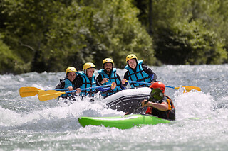 Mini-raft, journée complète sur le Gave de Pau