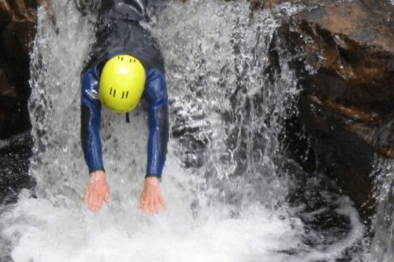 Randonnée aquatique dans le canyon de la Haute Dourbie