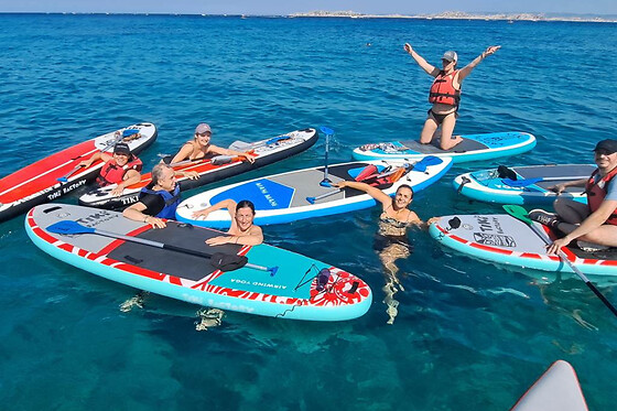 Balade guidée en Stand Up Paddle à Marseille (13)