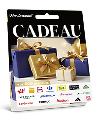 Carte générique Cadeau Bleu