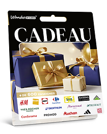 Carte générique Cadeau Bleu