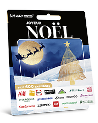 Carte Joyeux Noël Sapin