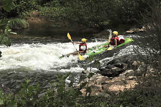 Location de Canoë Kayak  à Najac dans les gorges de l'Aveyron