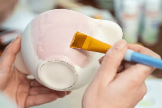 Atelier peinture sur céramique à Saint-Peray (07)