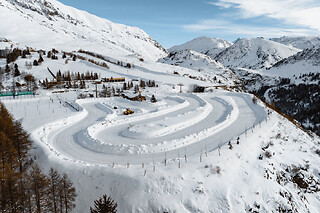 Buggy sur glace à l'Alpe d'Huez (38)