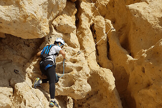 Via corda de la traversée Philémon à Cassis (13)