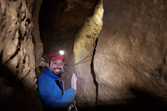 Spéléologie à proximité de Lans en Vercors (38)