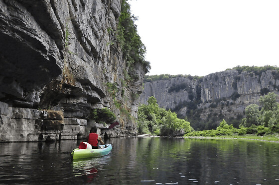 Location de Canoë au Vans : descente du Chassezac