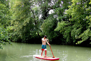 Location de Paddle à Crécy-la-Chapelle sur le Grand Morin (77)