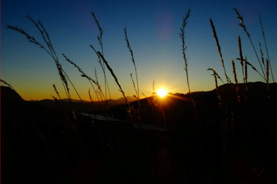 Randonnée Coucher de Soleil près du Lac de Serre-Ponçon