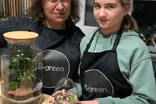 Atelier terrarium parent/enfant à Paris 11ème