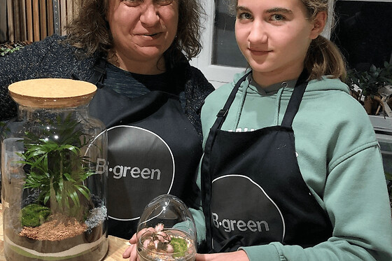 Atelier terrarium parent/enfant à Paris 11ème