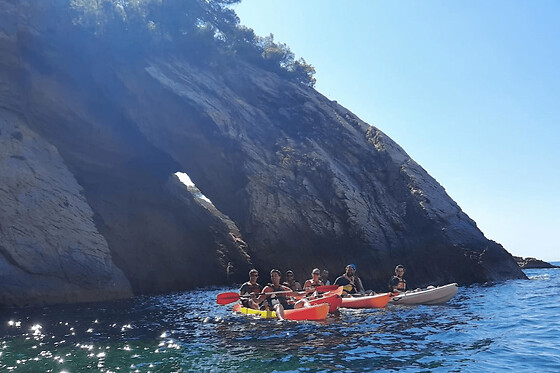 Randonnée encadrée en kayak à Carry-le-Rouet - Grottes adulte - 3h