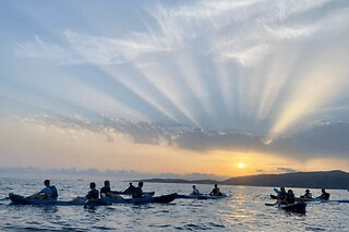 Coucher de soleil en kayak à Abbartello en Corse (20)