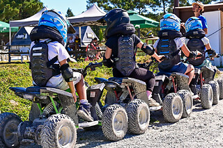 Parcours en Quads et Motos pour enfants à Carnac (56)
