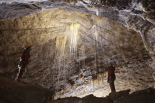 Spéléologie dans le Gouffre George (09)