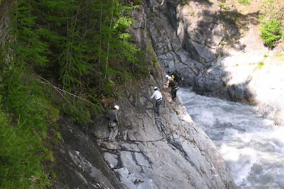 Via ferrata du Fort Queyras à Château-Ville-Vielle (05)