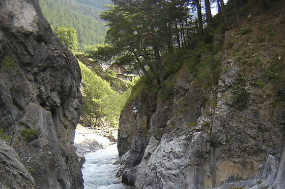Via ferrata du Fort Queyras à Château-Ville-Vielle (05)