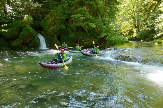Balade d'une Journée en Cano¨¨e à Ornans (25) - Descente Journée - semaine
