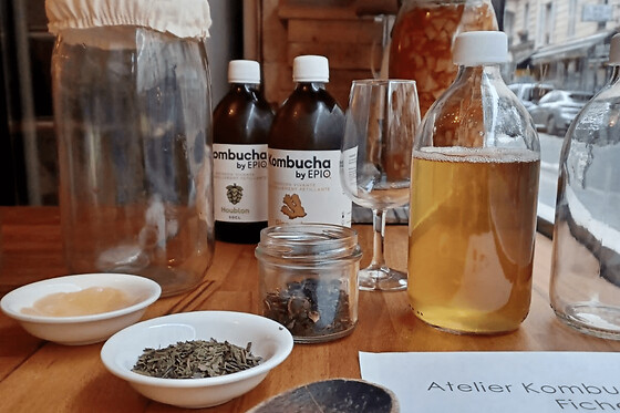 Atelier fermentation de Kombucha à Paris 11ème