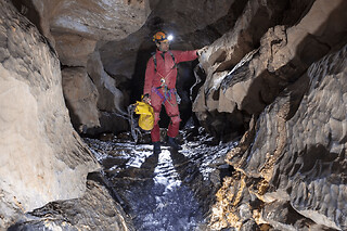 Spéléologie dans la Grotte de Vicdessos (09)