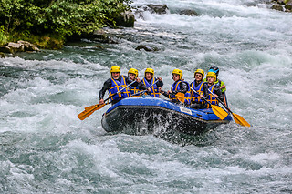 Descente en rafting - Takamaka - La Clusaz (74)