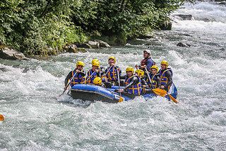 Descente en rafting - Takamaka - La Clusaz (74)
