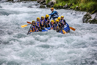 Descente en rafting - Takamaka - La Clusaz (74)