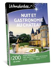 Nuit et gastronomie au château