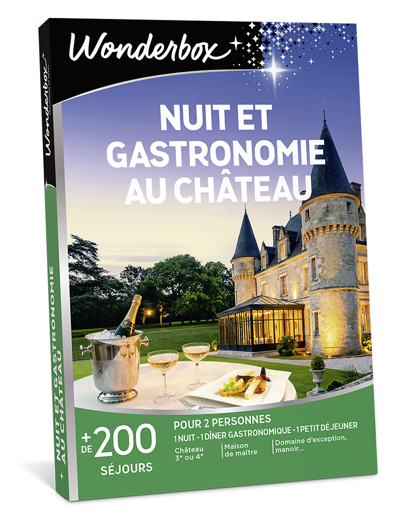 Nuit et gastronomie au château